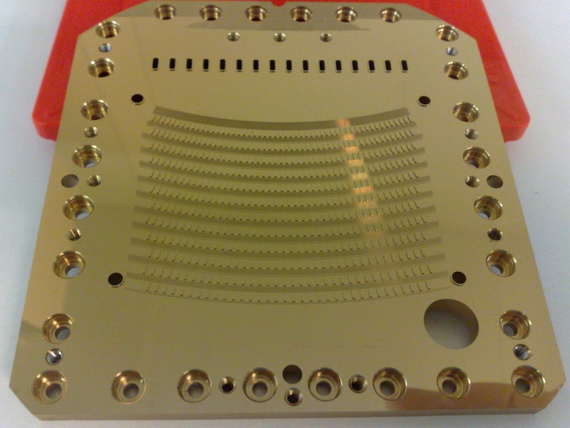 Nickel-stamp showing frontside